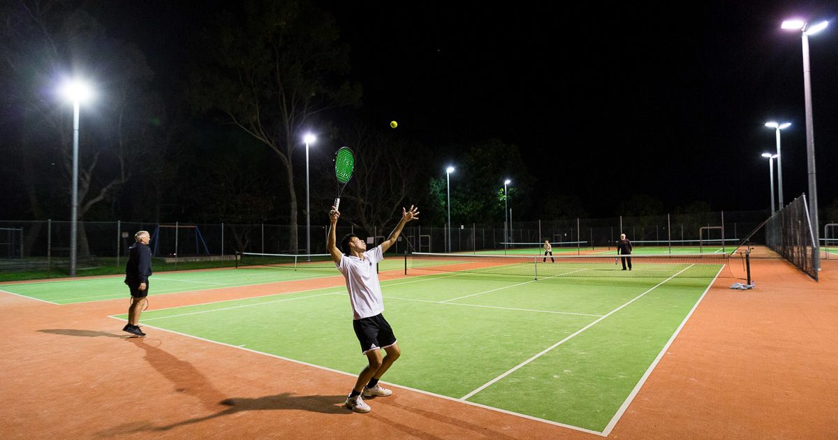 Social tennis at Wanneroo Tennis Club